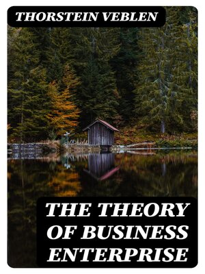 cover image of The Theory of Business Enterprise